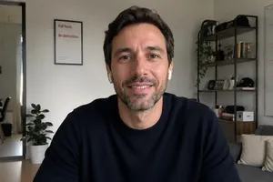 Sam Whitlock on a video call