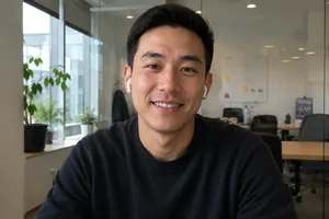 Kevin Tan on a video call